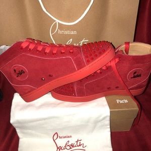 Christian Louboutin Spike Red Bottoms